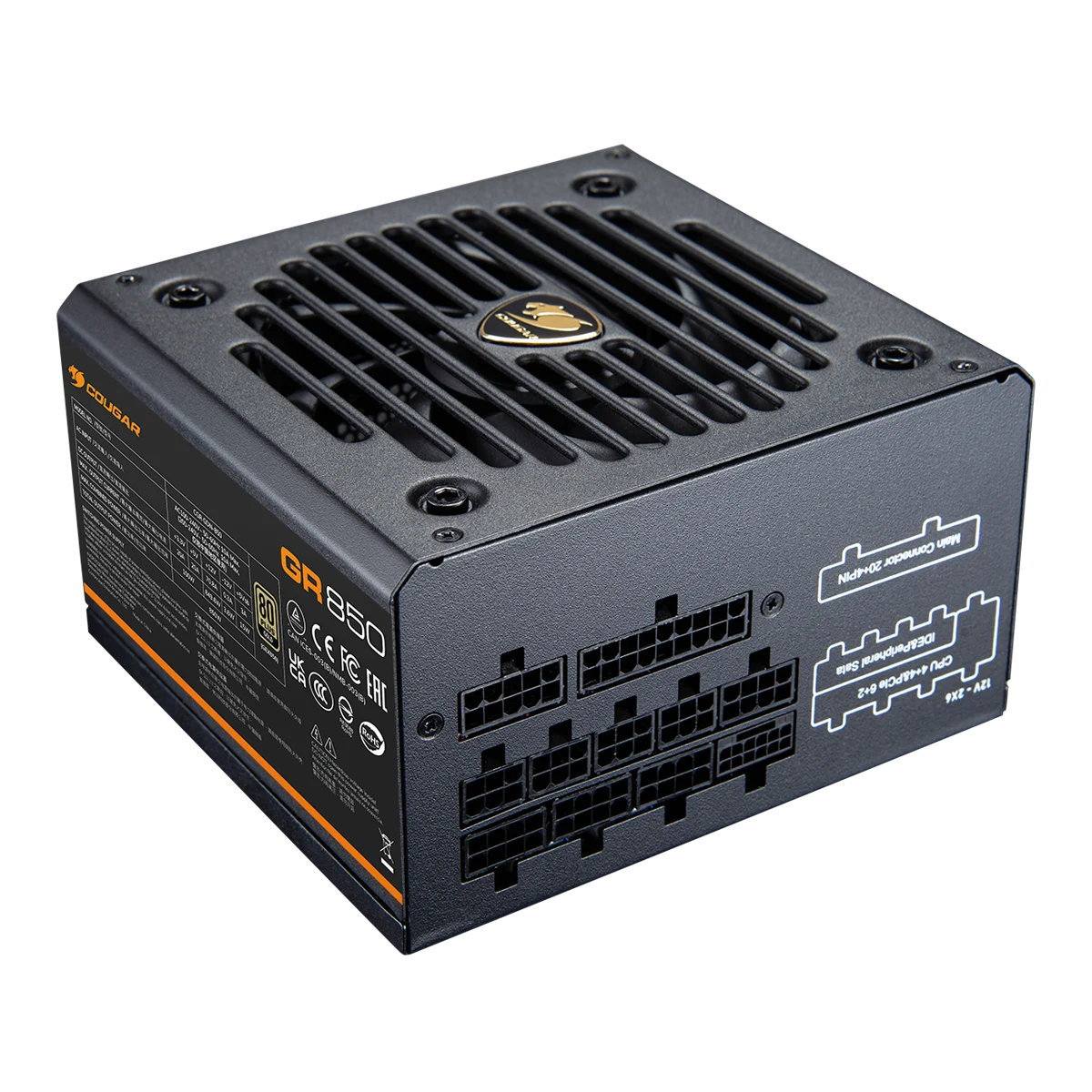 【COUGAR 美洲獅】GR 750W 全模組 金牌 電源供應器