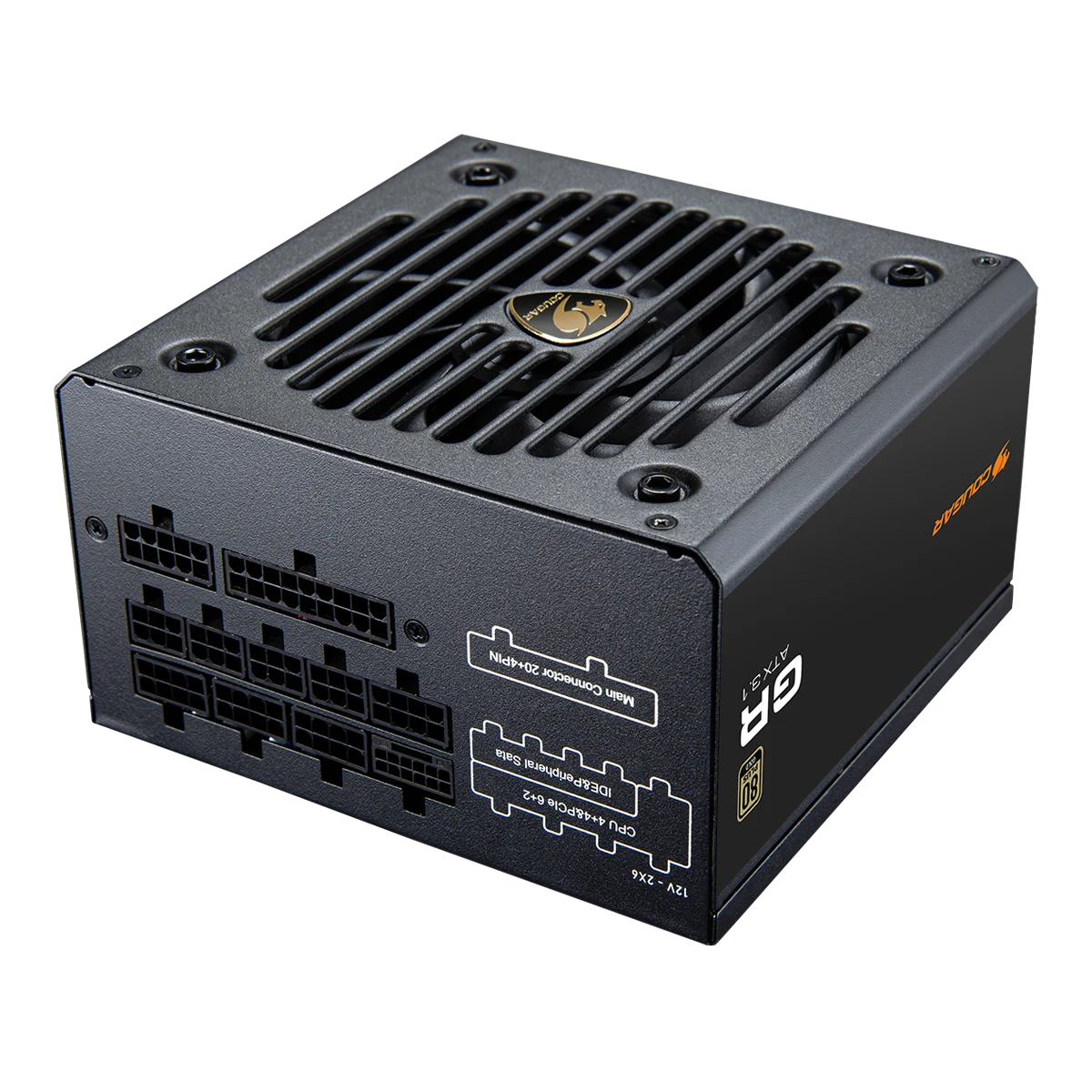 【COUGAR 美洲獅】GR 750W 全模組 金牌 電源供應器