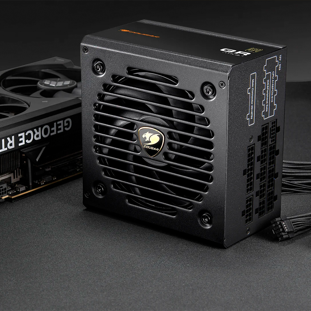 【COUGAR 美洲獅】GR 850W 全模組 金牌 電源供應器